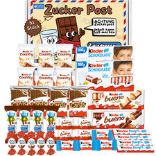Ferrero Kinder Schokolade Geschenk-Box - Süßigkeiten Mix - Party-Mix Großpackung