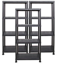 3x Haushaltsregal Steckregal