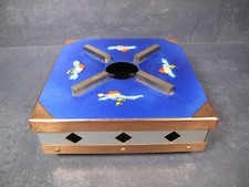 Schönes Massiver Kupfer Emaiert Stövchen Teestövchen Warmer