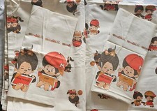 2x 2 Teilige Monchichi Bettwäsche 135x80cm /80x8Ocm 70er Jahre Retro