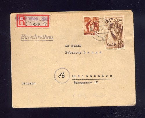Reco brief deutschland 1947 - brief,