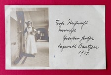 Privat Foto AK BAUTZEN 1. WK 1915 Krankenschwester im Lazarett     ( 166132