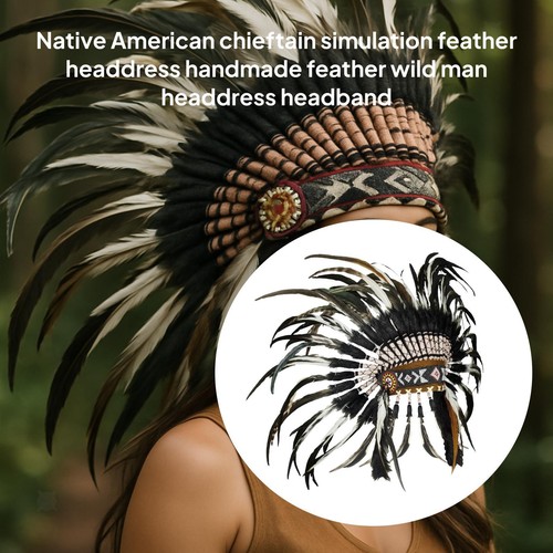 Indischer feder kopfschmuck - indischer,