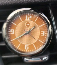 Autouhr Opel analog für Armaturenbrett Schwarz 
