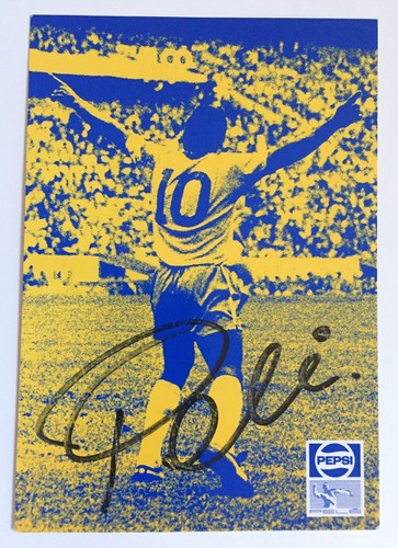 Pele signiert brasil pepsi - pele,