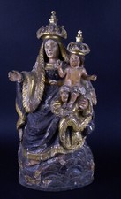 - barocke Schnitzfigur MARIA