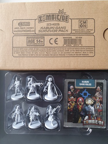 Zombicide invader kabuki gang - invader,