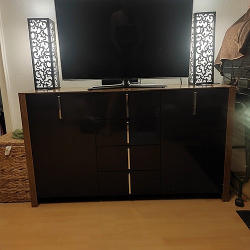 Wohnzimmer sideboard nussbaum - sideboard,