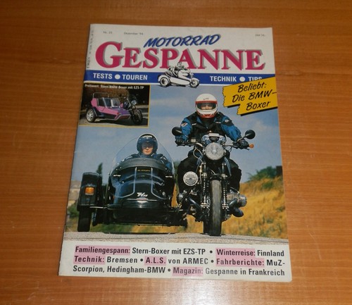 Motorrad gespanne september - gespanne,