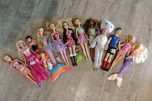 Konvolut barbie puppen mit - ,