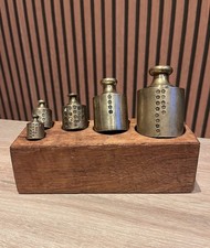 Alte Messing Gewichte mit