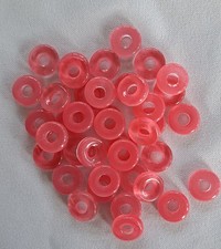 Großlochperlen Glas in verschiedenen Ausführungen