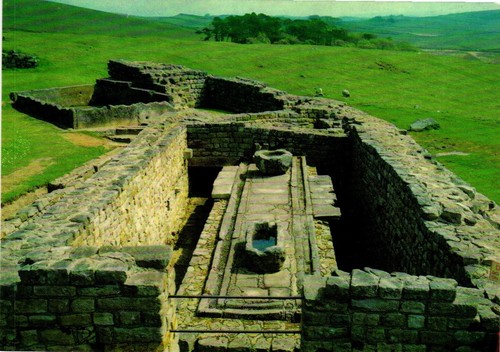 Postcard housesteads roman - postcard,