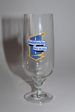 älteres Bier Sammel Glas Tulpe VEB Landskron Brauerei Görlitz DDR