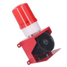 Industrielle Sirene Alarm Im Freien 115dB Klang Licht Horn Wasserdicht Notstrobe