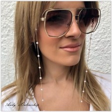 Brillenkette Brillenband Perle Sonnenbrillenkette Brillen Kette Sommer Premium