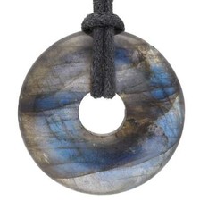 Labradorit Donut 30 mm