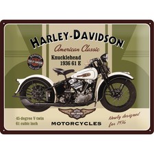 Harley-Davidson Schild Werbung