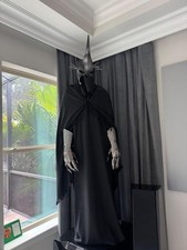 Ring Wraith Nazgul Kostüm Helm Handschuhe schwarz Cape Halloween Cosplay Outfit