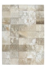 Kurzflor Teppich Beige