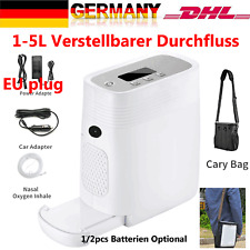 1-5L Tragbare Oxygen Konzentrator Sauerstoffkonzentrator Sauerstoffgerät EU 220V