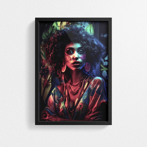 Atemberaubender afro latina - atemberaubender, afro-latina