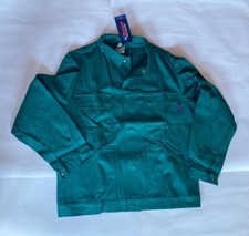 Pionier Arbeitsjacke Bundjacke Druckknöpfe grün 320 g/m² Baumwolle Gr.56