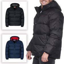 Tommy Jeans Herren Winterjacke Essential Down Daunenjacke Jacke warm gefüttert