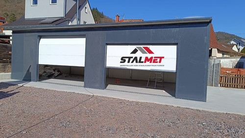 Neu isolierte blechgarage - neu!!!isolierte,