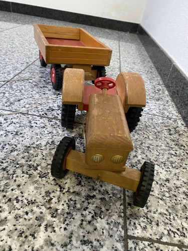 Holz traktor alt vintage retro - traktor,