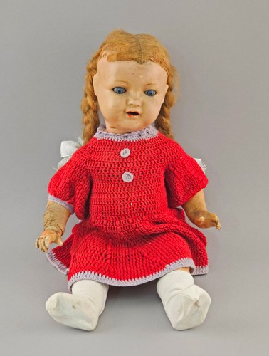 Mädchenpuppe 1960 - um,