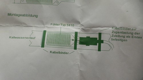Tekmar taupunktfühler 3410 - tekmar,