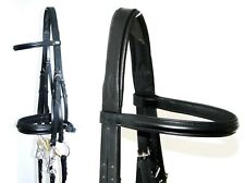 FSS SEDGWICK ENGLISCH Leder SCHLANK ANATOMISCH einschneidig DOPPELWEYMOUTH ZAUM