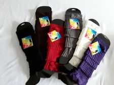 Ein Paar Beinstulpen Strick