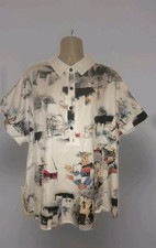 Damen bluse art - damen, print