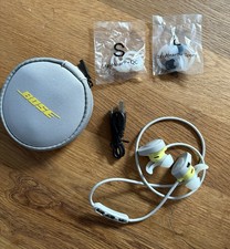 Bose SoundSport Wireless In-Ear Kopfhörer, grau, fehlende Knöpfe, funktionsfähig