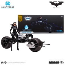 Catwoman und Batpod Figur The Dark Knight Gold Label Batman Dark Knight Rises