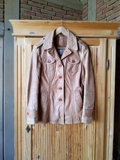 Lederjacke Gipsy Gr. M Braun