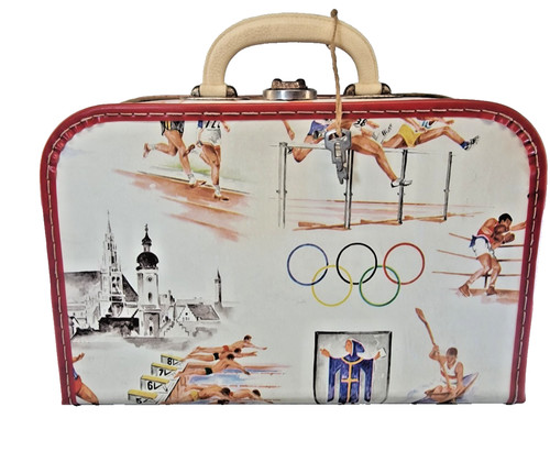 Kleiner koffer vintage - koffer, olympia