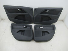 Volvo XC70 III 135 11-15 4x Türverkleidungen Leder anthrazit ocean race FV01