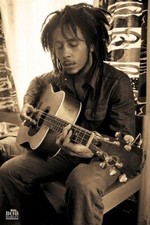 Poster Bob Marley Sepia  Maxi