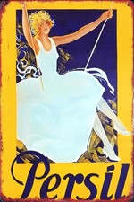 Blechschild "Persil" Retro