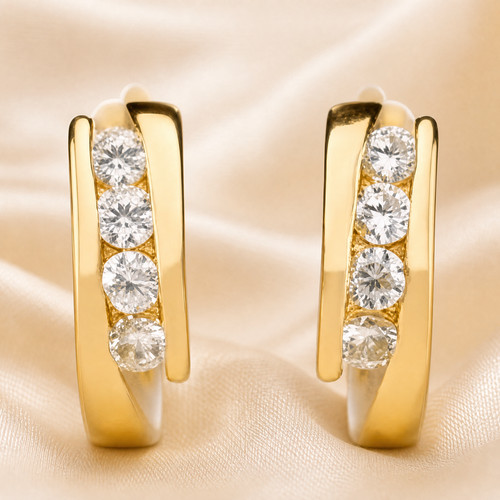 Creolen ohrringe damen gold - ohrringe,