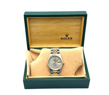 Rolex Datejust Uhr 36mm Automatik Stahl/Gold mit Diamanten  Ref.:16233 Full Set