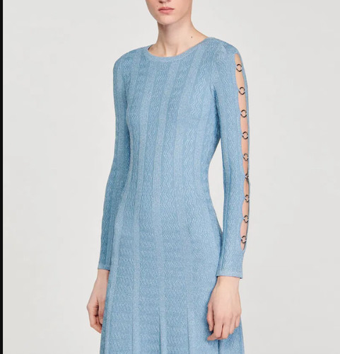 Sandro paris damen blau strick - paris,