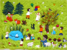 ♥WIMMEL-WOLLBILD KINDER