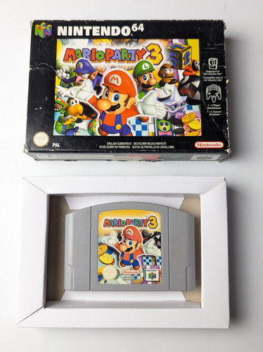 N64 mario party - party, in