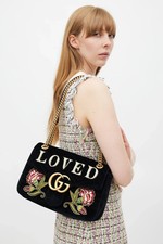 Gucci velvet matelasse loved - gucci,