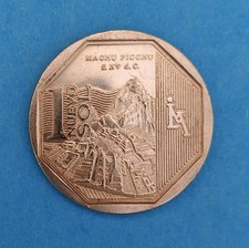 PERU 1 NUEVO SOL 2011 ⭐ MACHU PICCHU ⭐ KM # 360