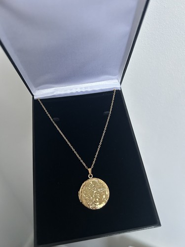 18k gold gefüllt große - 18k, runde